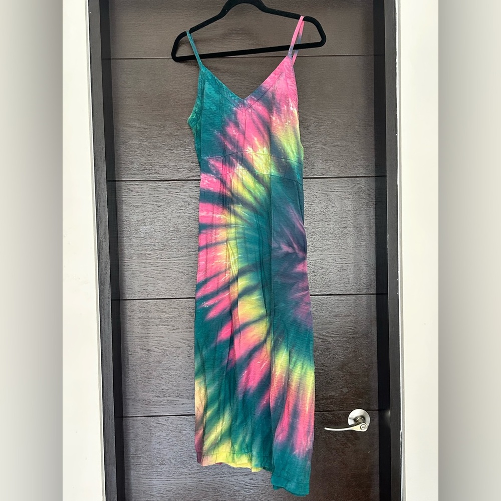 LACAUSA ~ Tie-Dye Maxi Dress - Picture 3 of 4